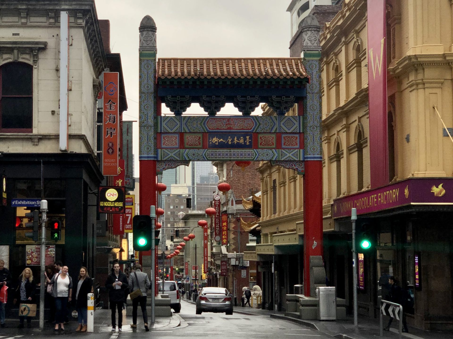 melbourne chinatown gate